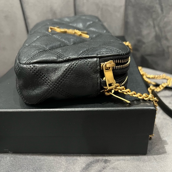 Yves Saint Laurent Becky double zip crossbody bag - Picture 8 of 13
